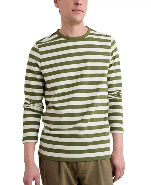 

Мужская матросская футболка с длинным рукавом Seasalt Cornwall, зеленый