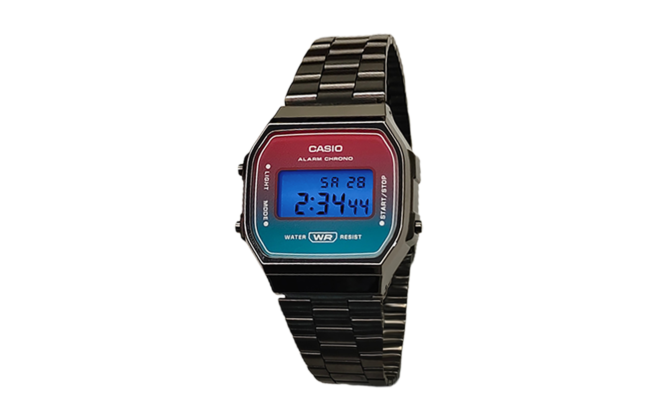 

CASIO Часы Retrofit Series Quartz Movement Stainless Steel Ion Plated Strap Watch Men's Watch Multicolor Watch Dial