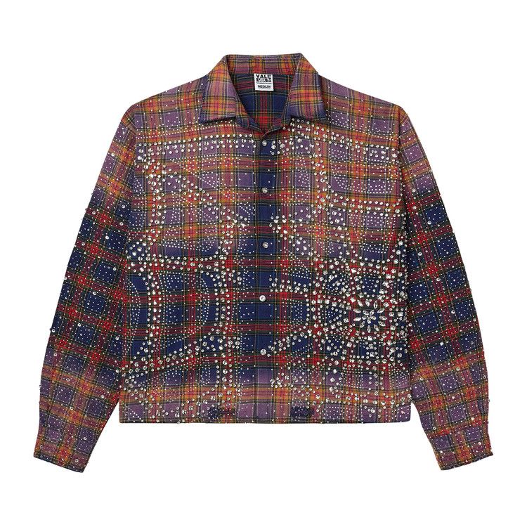 

Топ Vale Forever Purple Fever Flannel, Blue/Orange