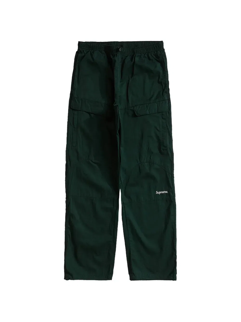 Брюки на подтяжке Supreme, зеленый