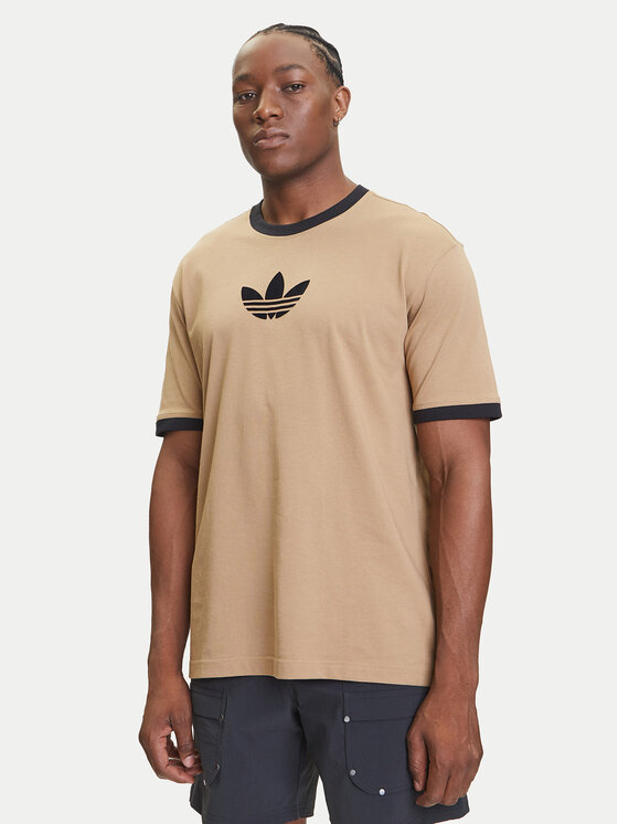

Футболка loose fit adicolor 2000s Cali JX1516 Adidas, бежевый