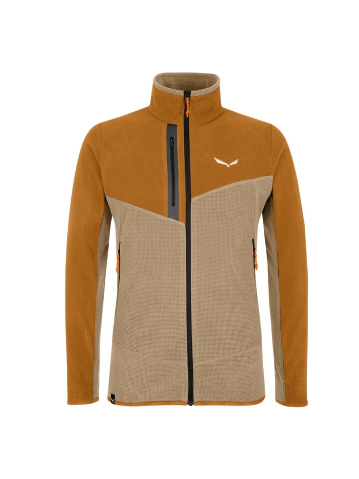 

Дождевик Salewa Fleecejacke / Midlayer Paganella Polarlite, коричневый