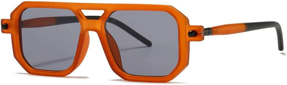 

Солнцезащитные очки UV400 - Панк, большие оправы, градиентная расцветка, для женщин и мужчин, для бега и занятий спортом на открытом воздухе generic, Orange-black