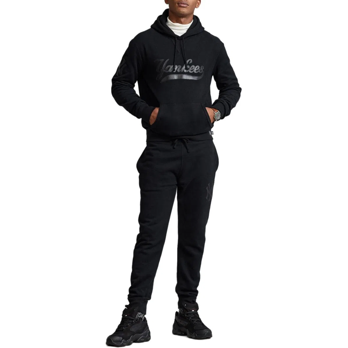 Толстовка X Yankees унисекс Polo Ralph Lauren, Black — фото 3