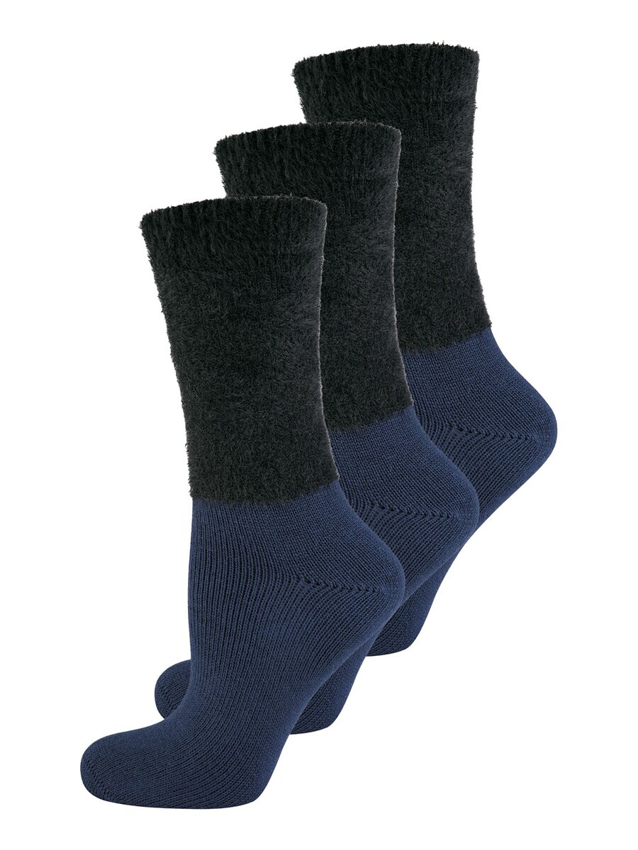 

Носки ELBEO Socks 3-Pack Cozy Winter, цвет blue/black