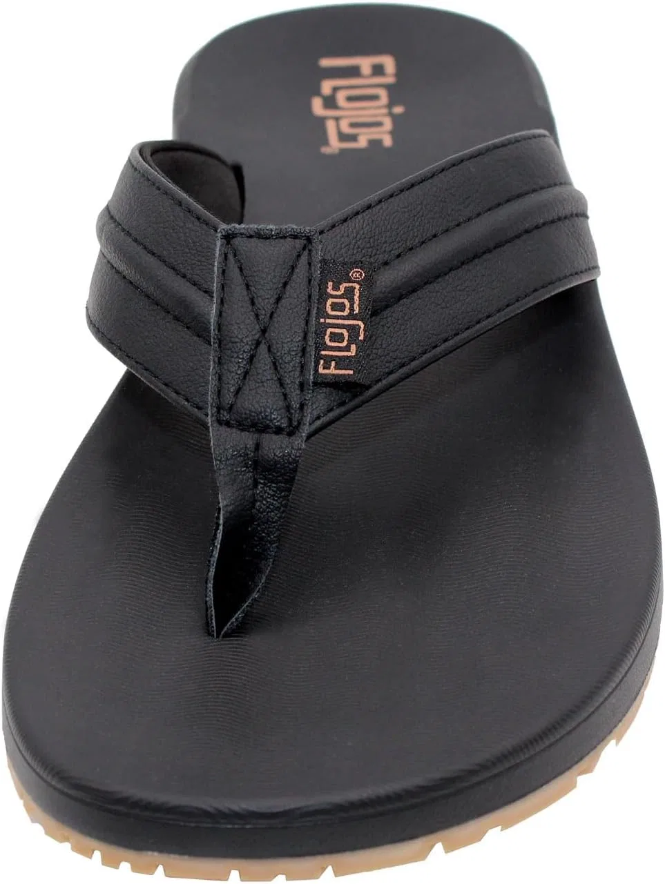 Мужские сандалии Flojos Brava на плоской подошве, Black Gum — фото 2