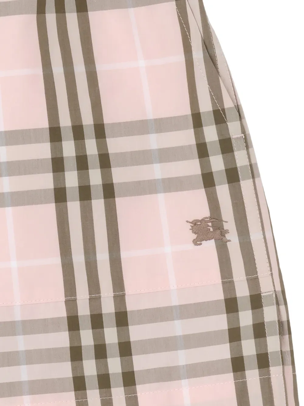 Шорты BURBERRY, женские, розовыйые — фото 2