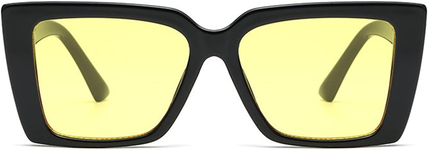 

Willochra Популярные модные солнцезащитные очки большого размера квадратной формы для женщин, ретро-градиентные очки с защитой от УФ-излучения UV400, модные зеленые солнцезащитные очки для мужчин, C2