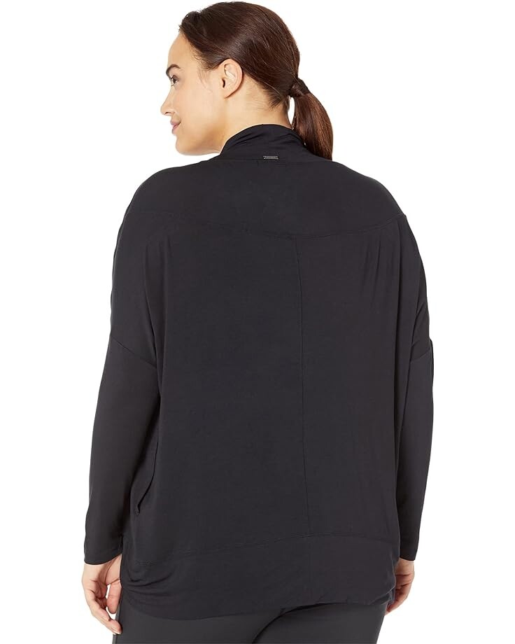 

Свитер Prana Plus Size Foundation Munra Wrap, черный