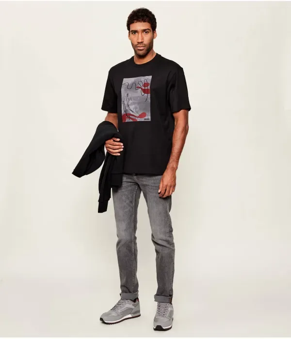 Футболка C-Tames 20 relaxed fit Boss, черный — фото 2