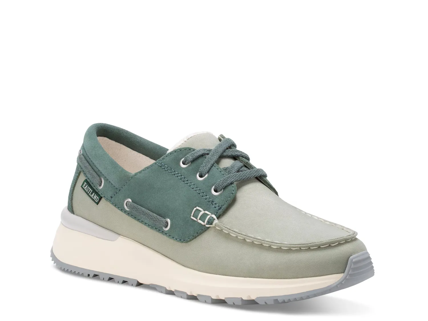 

Топсайдеры Leap Trainer Boat Shoe Eastland, цвет sagegreen