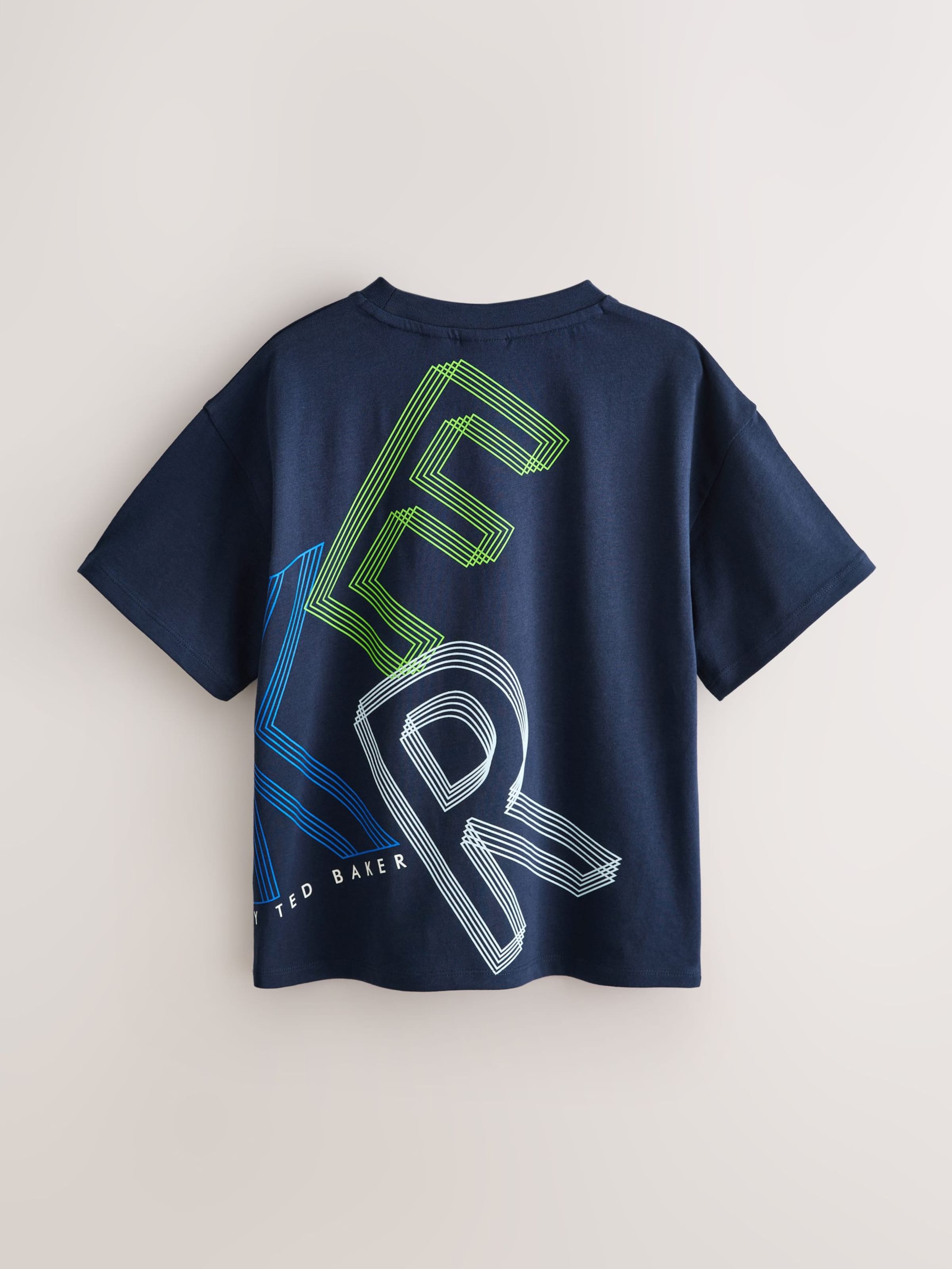 Baker by Ted Baker Футболка в цвете Navy, Royal Blue — фото 2