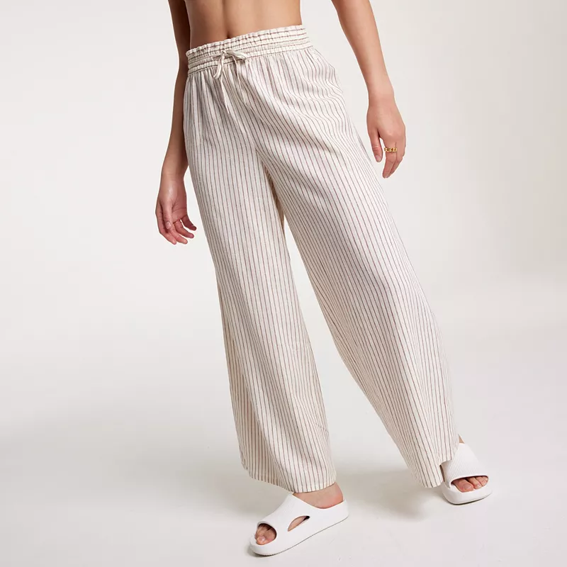 

CALIA Женские брюки для плавания с завышенной талией, цвет Yucatan Stripe Cream