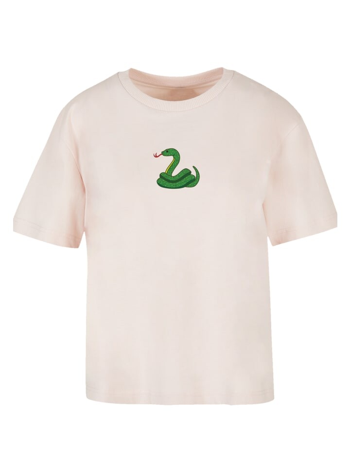 

Футболка emoji couture Ladies Everyday Tee Snake sequins, розовый