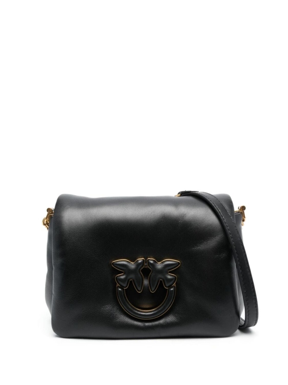 

PINKO сумка на плечо Love Click Puff, черный