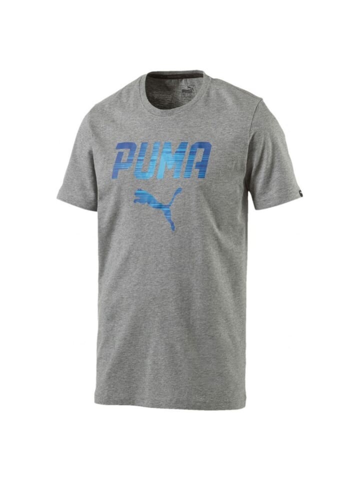 

Функциональная рубашка Puma T Shirt mit Rundhalsausschnitt, серый