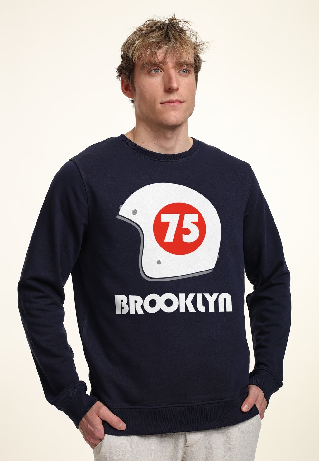

Толстовка BROOKLYN Henry Tiger, темно-синий