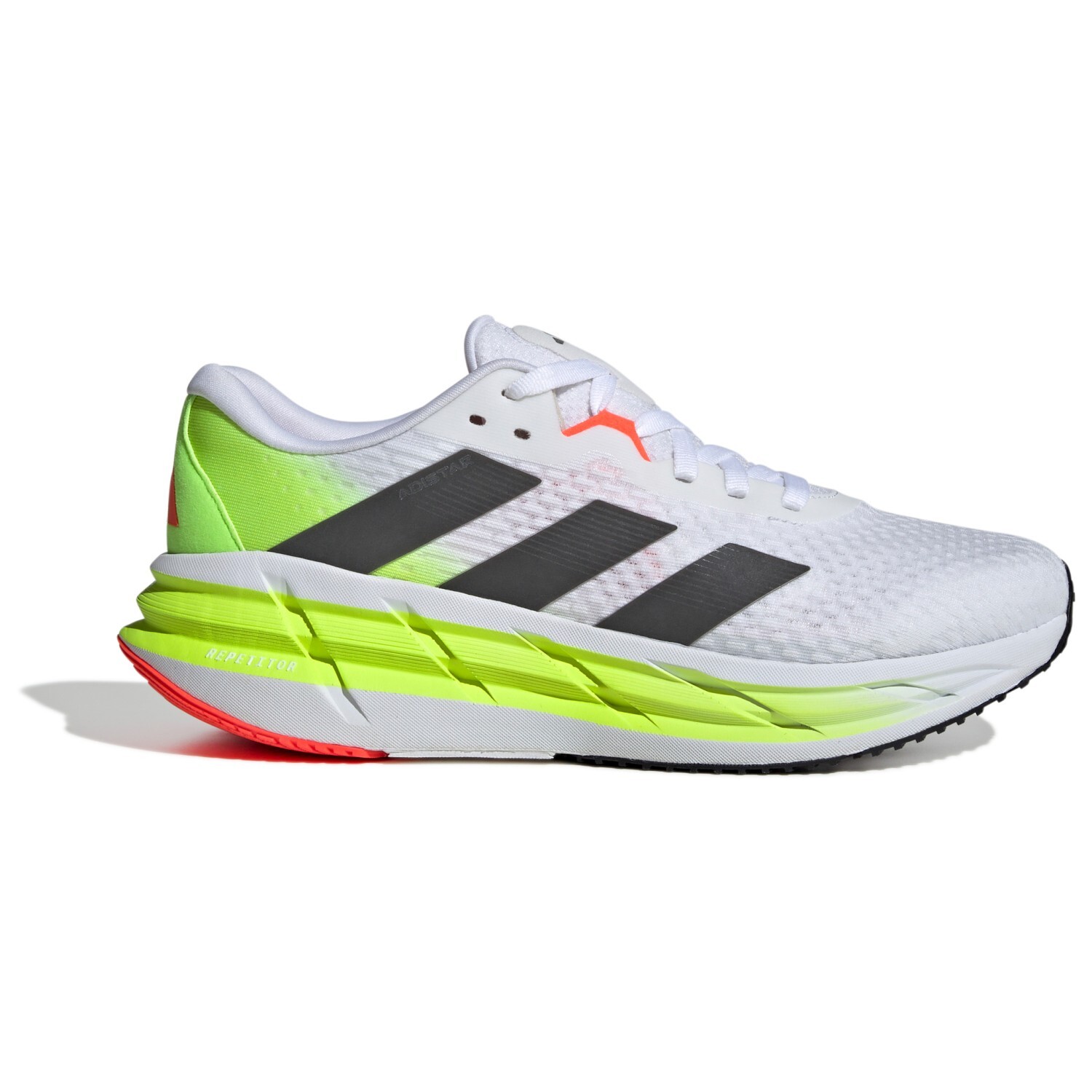 

Кроссовки Adidas Adistar 3, цвет Ftwr White/Night Met./Lucid Lemon