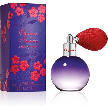 Парфюмированная вода Cherry Noir с распылителем 30 мл, цветочный и янтарный женский аромат, роскошный аромат для женщин, Christina Aguilera — фото 2