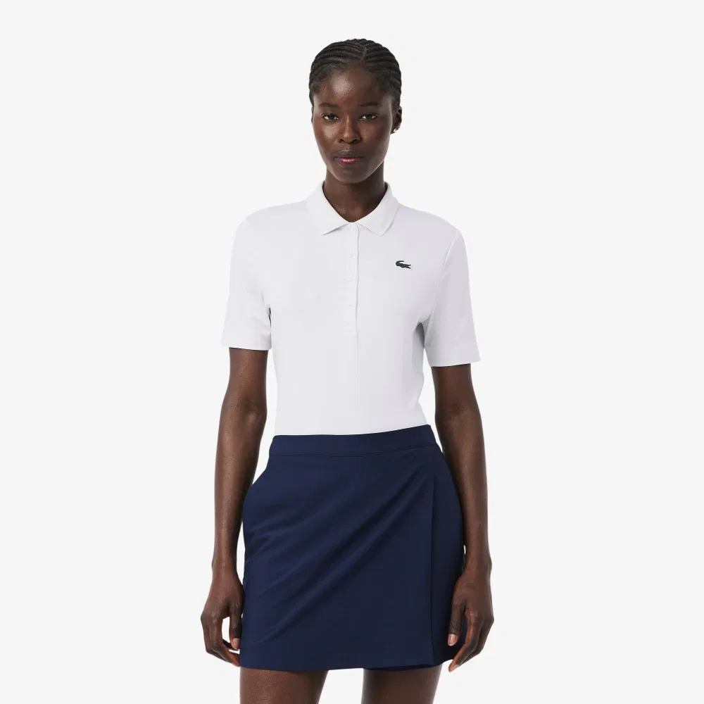 Футболка-поло Lacoste для гольфа, белая