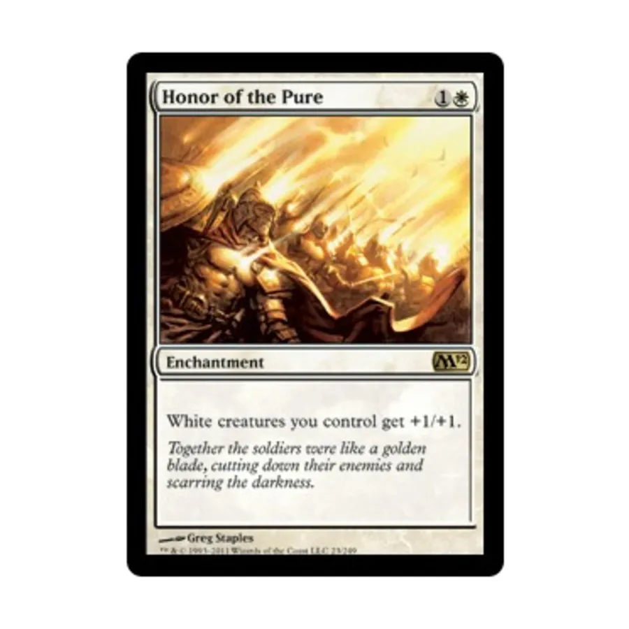 

CCG Честь чистых (клавиша R), MTG - Magic 2012