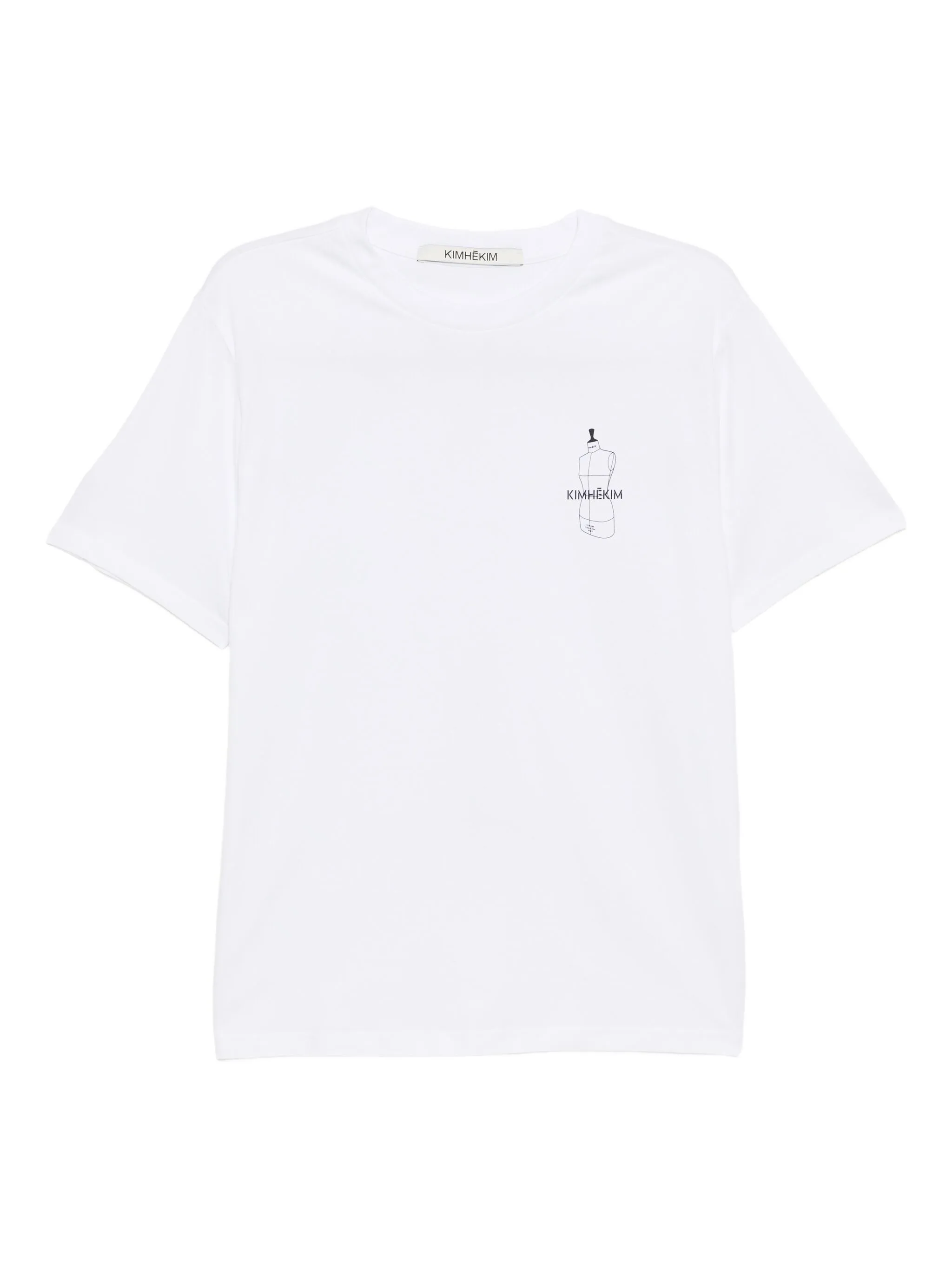 

Футболка с логотипом Kimhekim, белый