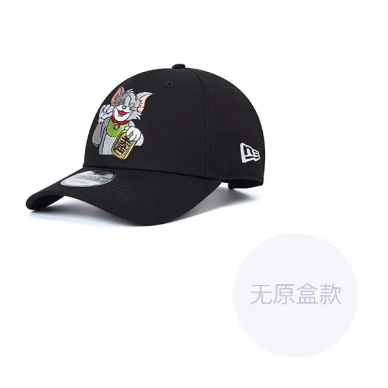 

New Era Хлопковая бейсболка унисекс, Black