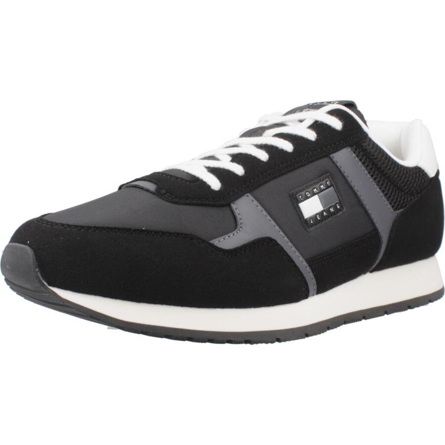 

TOMMY HILFIGER Кроссовки Tommy Jeans модель Tjm Runner Casual цвет чёрный