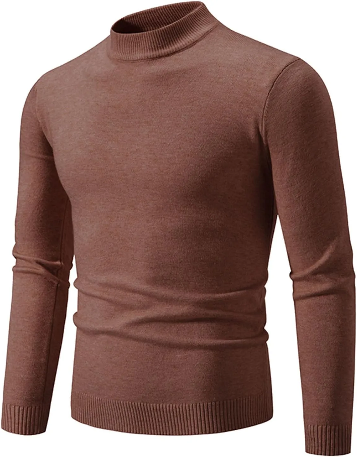 

Мужской повседневный свитер-водолазка с длинным рукавом Slim Fit