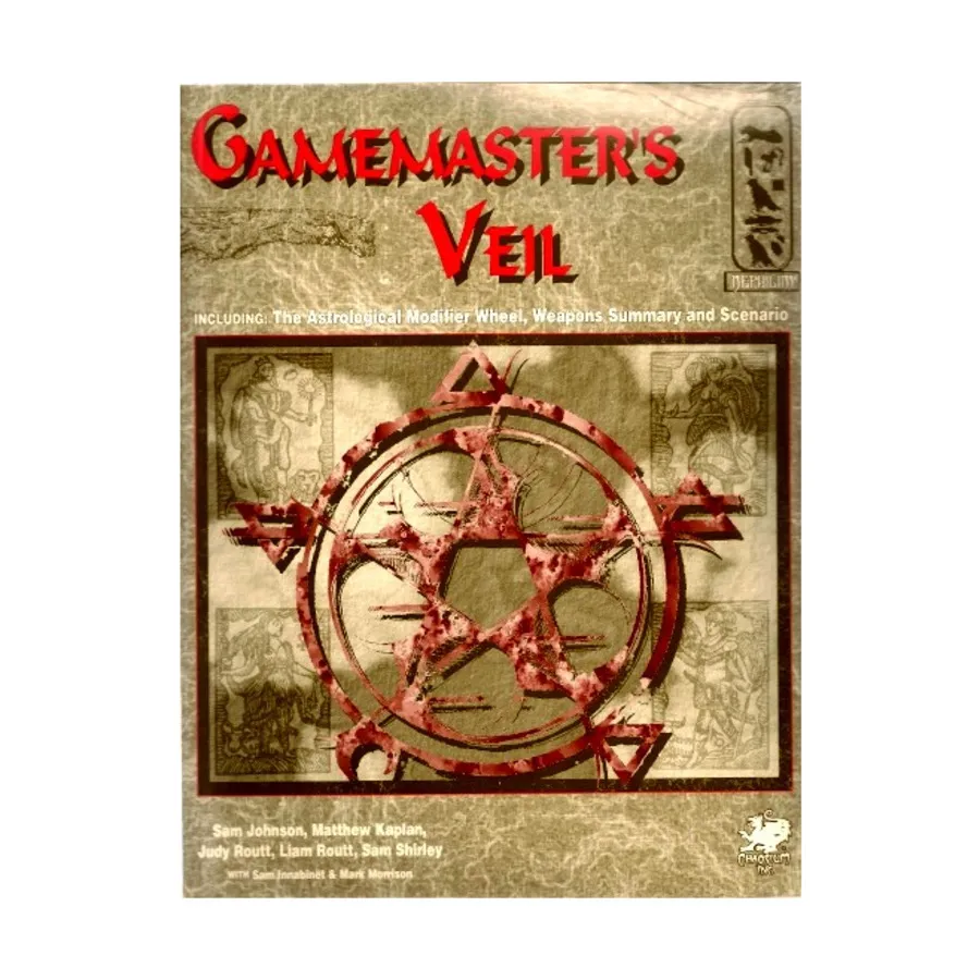 

Gamemaster's Veil w/Temple of the Ancients, Nephilim, мягкая обложка