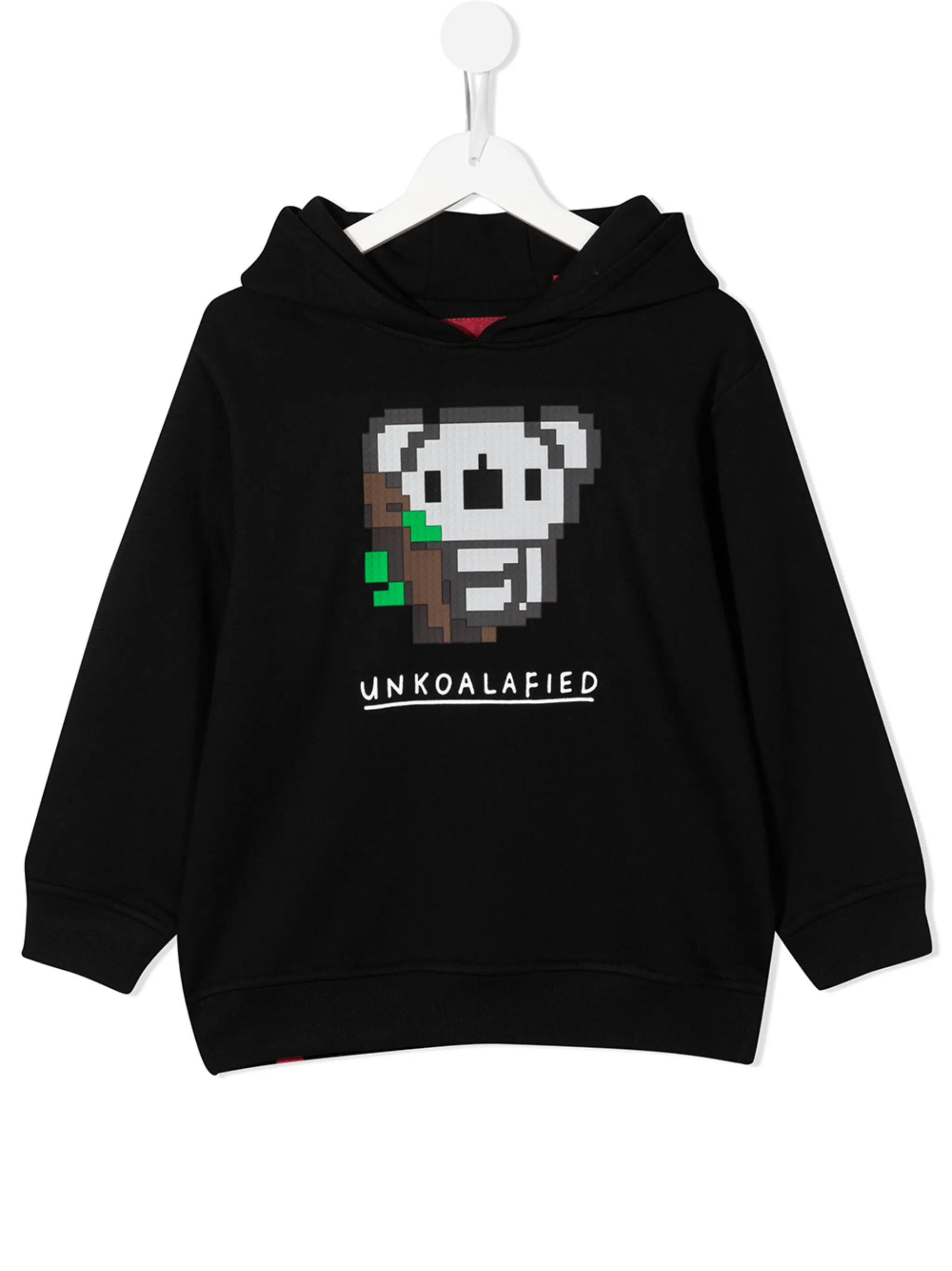 Худи Mini Unkoalafied Mostly Heard Rarely Seen 8-Bit, черный