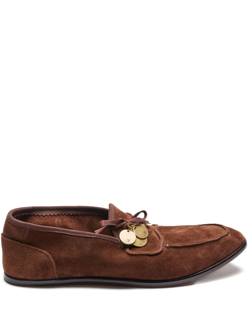 

Декорированные лоферы Suicoke, коричневый