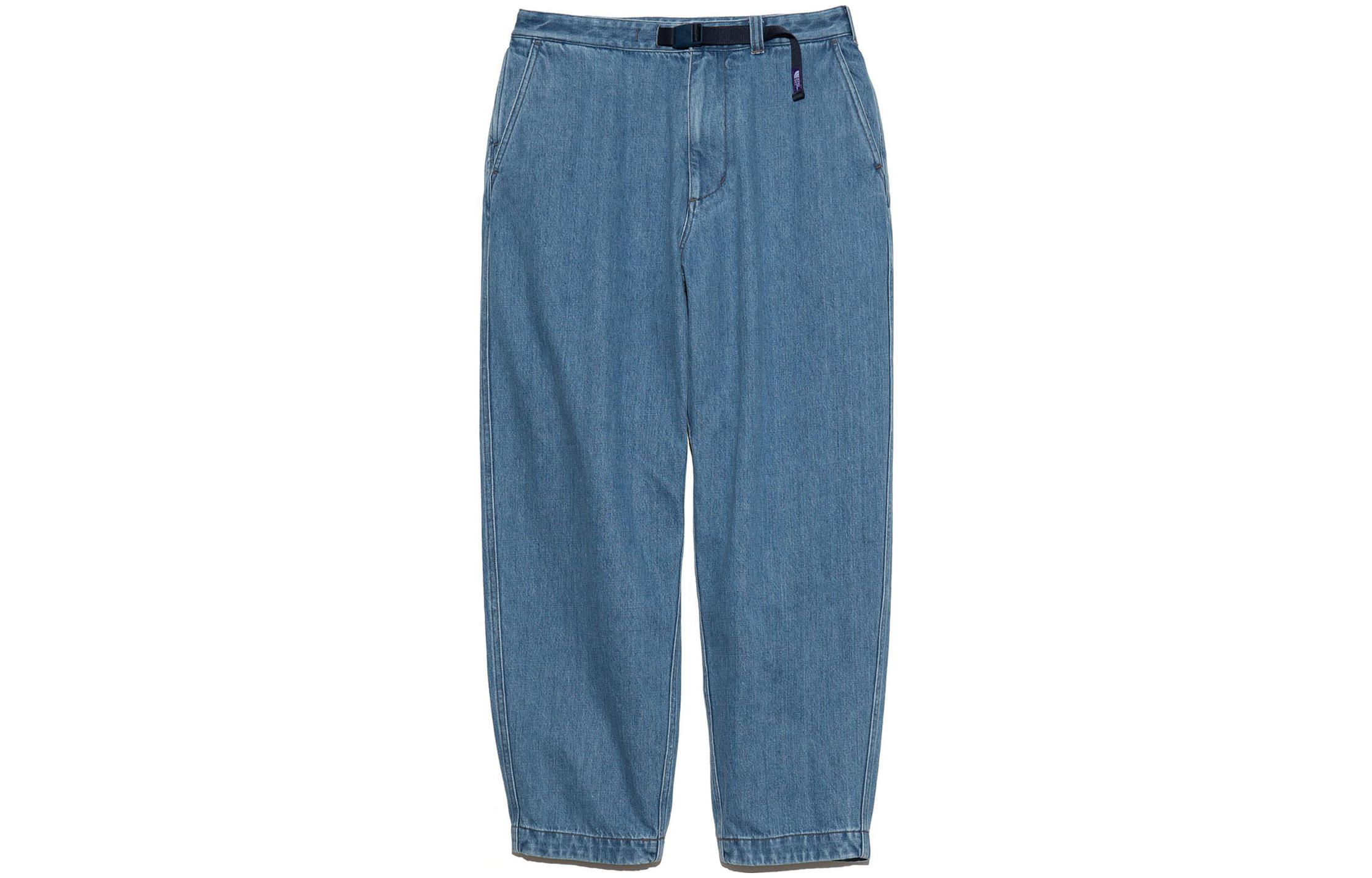 

THE NORTH FACE PURPLE LABEL Джинсы унисекс индиго отбеливатель