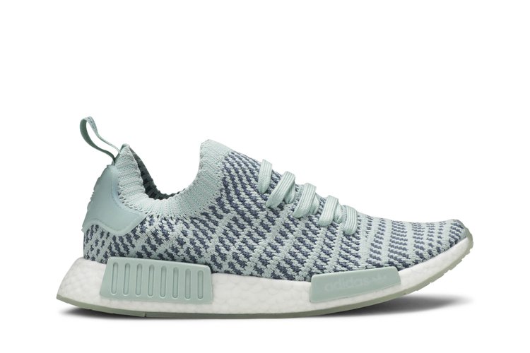 

Кроссовки Adidas Wmns NMD_R1 STLT Primeknit 'Ash Green', зеленый