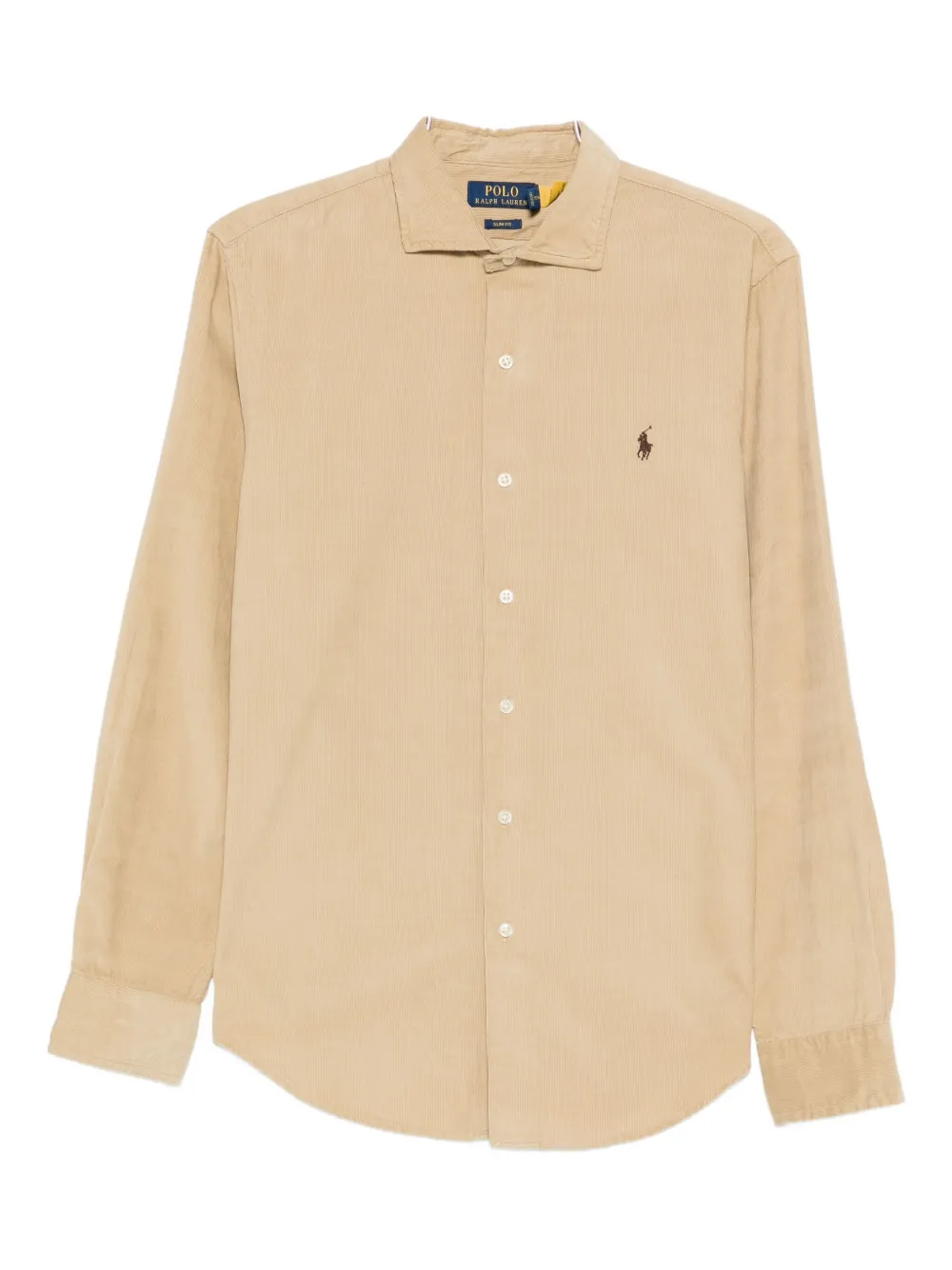 

Рубашка с вышивкой Polo Pony Polo Ralph Lauren, бежевый