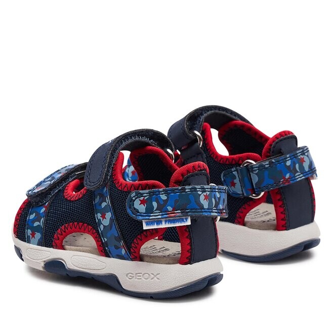 Сандалии Geox B Sandal Multy Boy B450FA 014CE C0735 M Navy/Red, темно-синий — фото 3