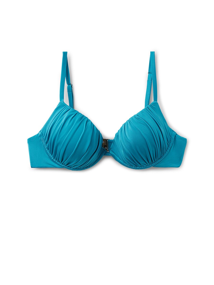 

Верх бикини с пуш-апом CALZEDONIA, цвет Cyan blue