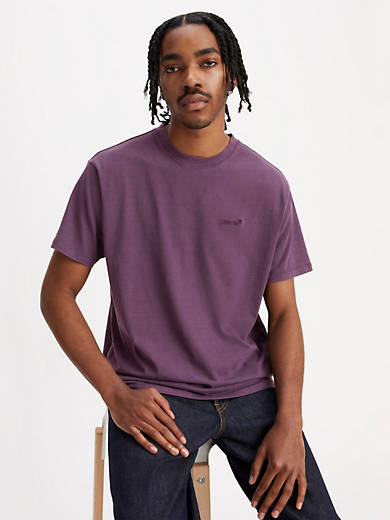

Винтажная футболка Red Tab Levi's, цвет Purple Dove - Blue