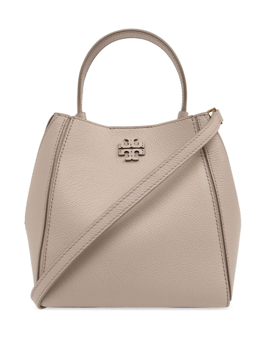 

Tory Burch сумка-ведро из кожи McGraw, нейтральный цвет