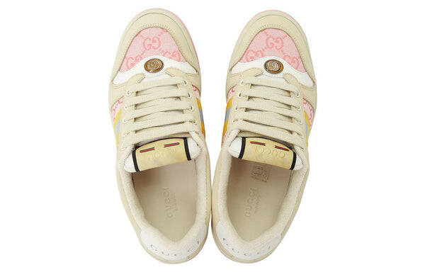Кроссовки screener gg sneakers 'pink beige' Gucci, розовый — фото 4