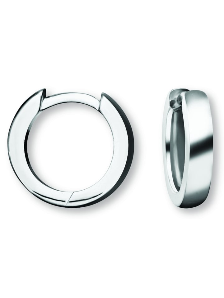 

ONE ELEMENT Серьги-кольца из серебра 925 пробы, диаметр 12,6 x 2,6 мм