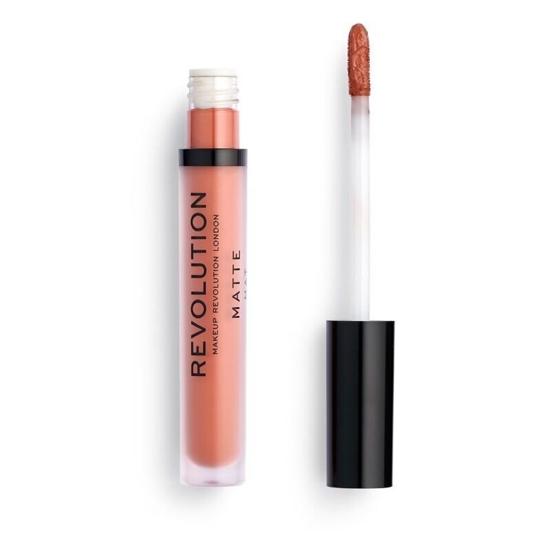 

Makeup Revolution, Матовая, жидкая помада 124 Gone Rogue, 3 мл