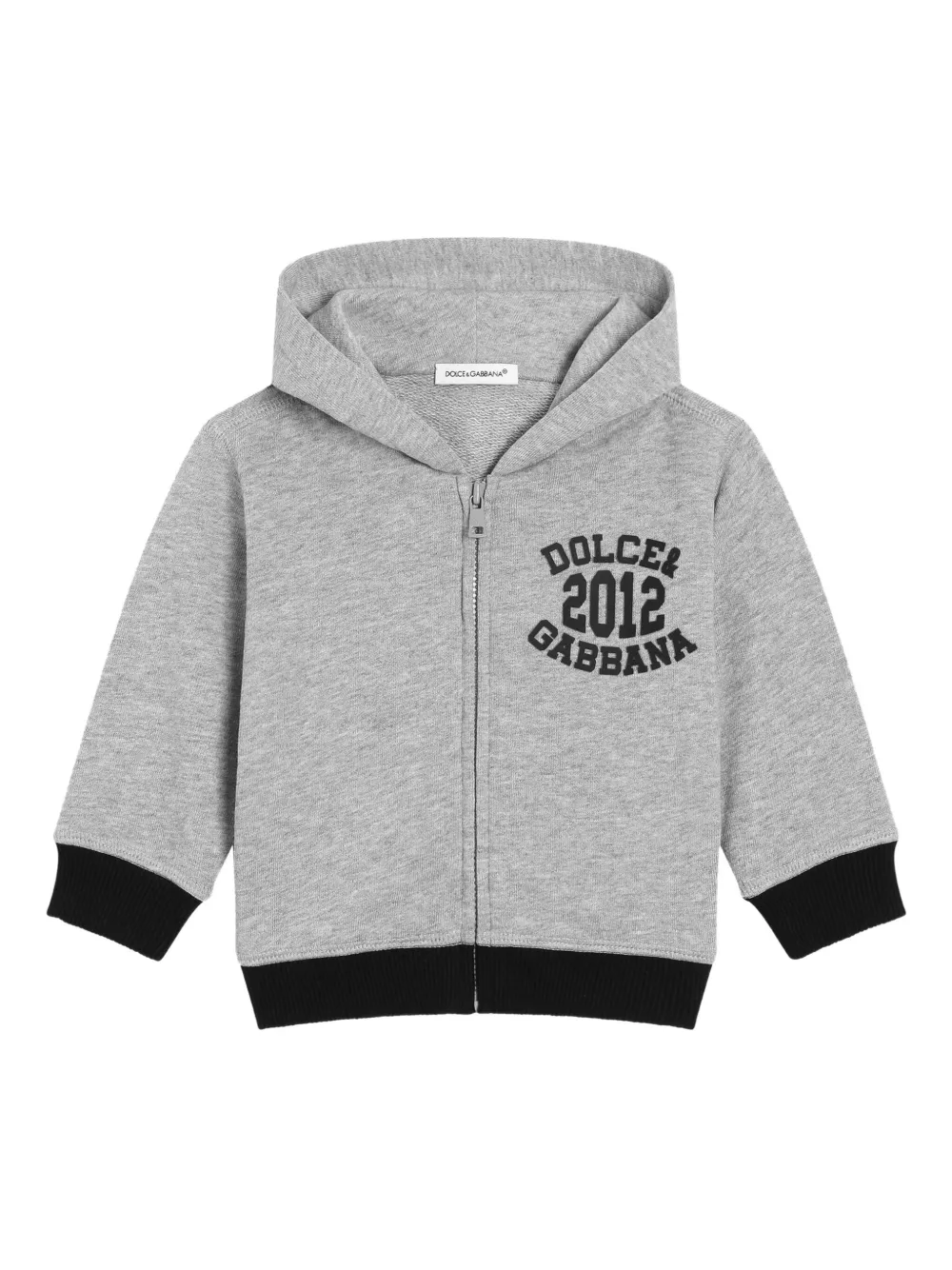 

Базовое худи Dolce & Gabbana Kids, серый