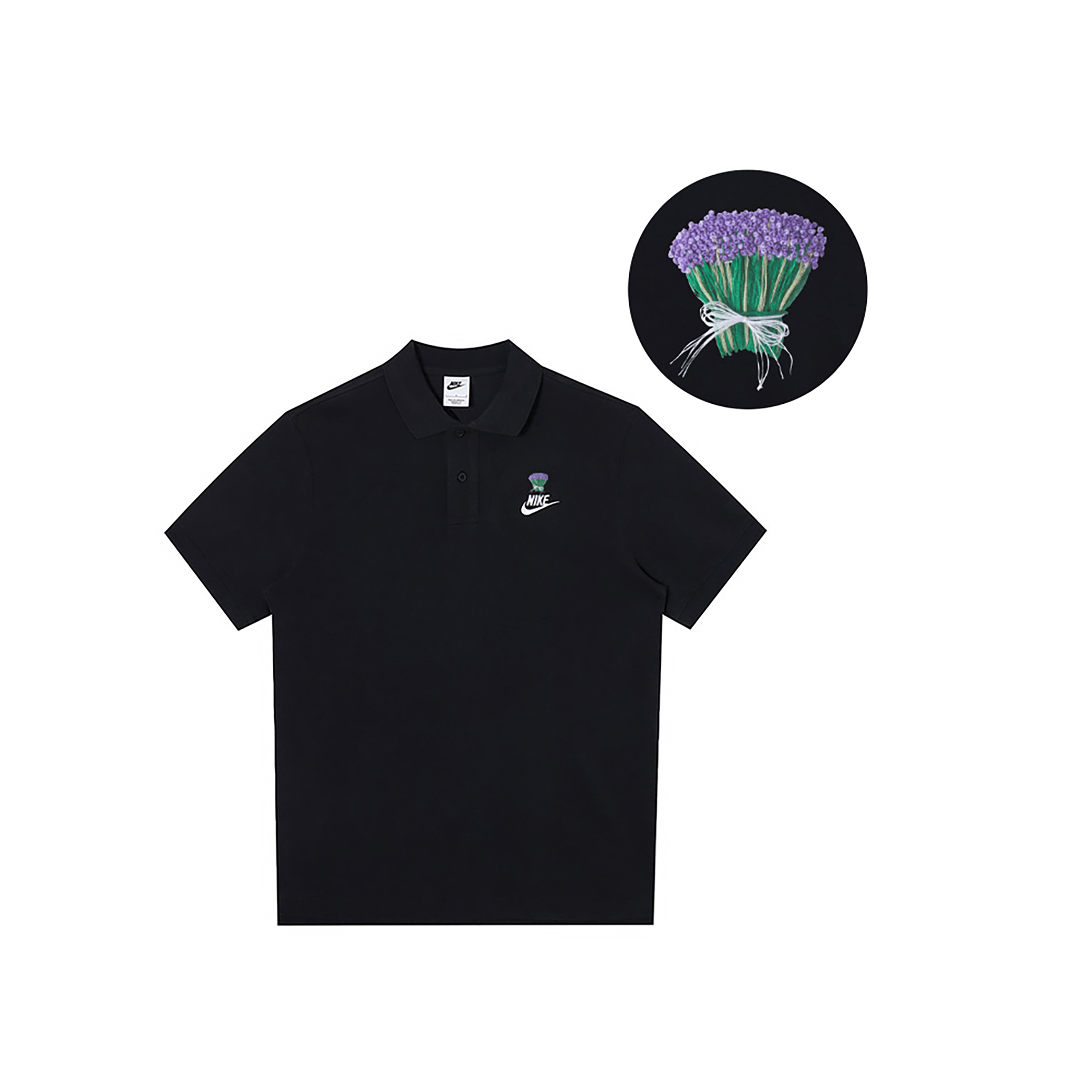 

Nike Спортивная поло мужская black, Черный, Nike Спортивная поло мужская black