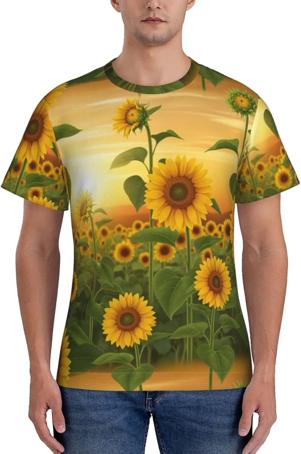 

Футболка мужская Supdreamc для тренировок, Quick Dry Slim Fit