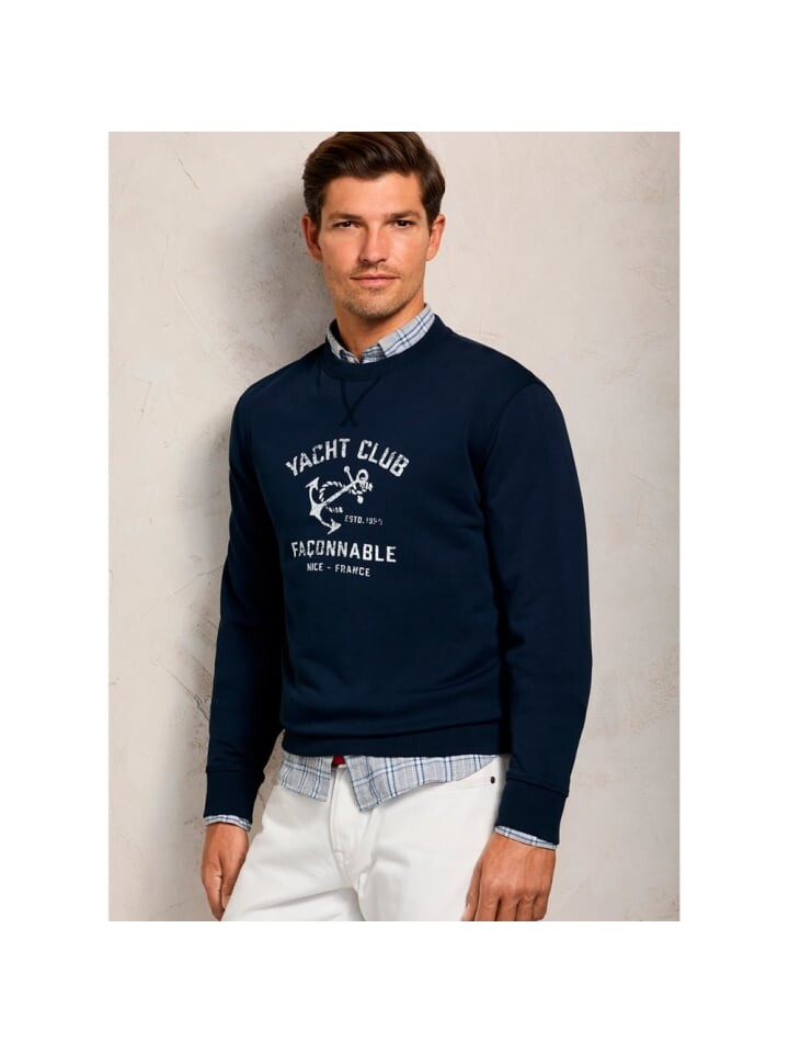 

Толстовка Faconnable Sweatshirt, цвет Marine