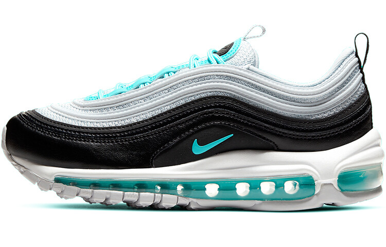 

Nike Air Max 97 Platinum Black Aurora Green (женские)