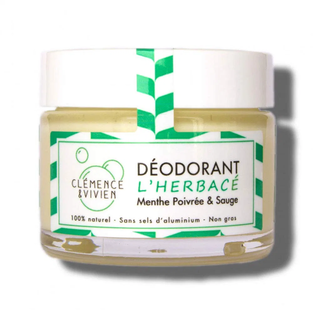 Натуральный дезодорант-крем Clémence & Vivien Herbacé 50 г Clémence & Vivien