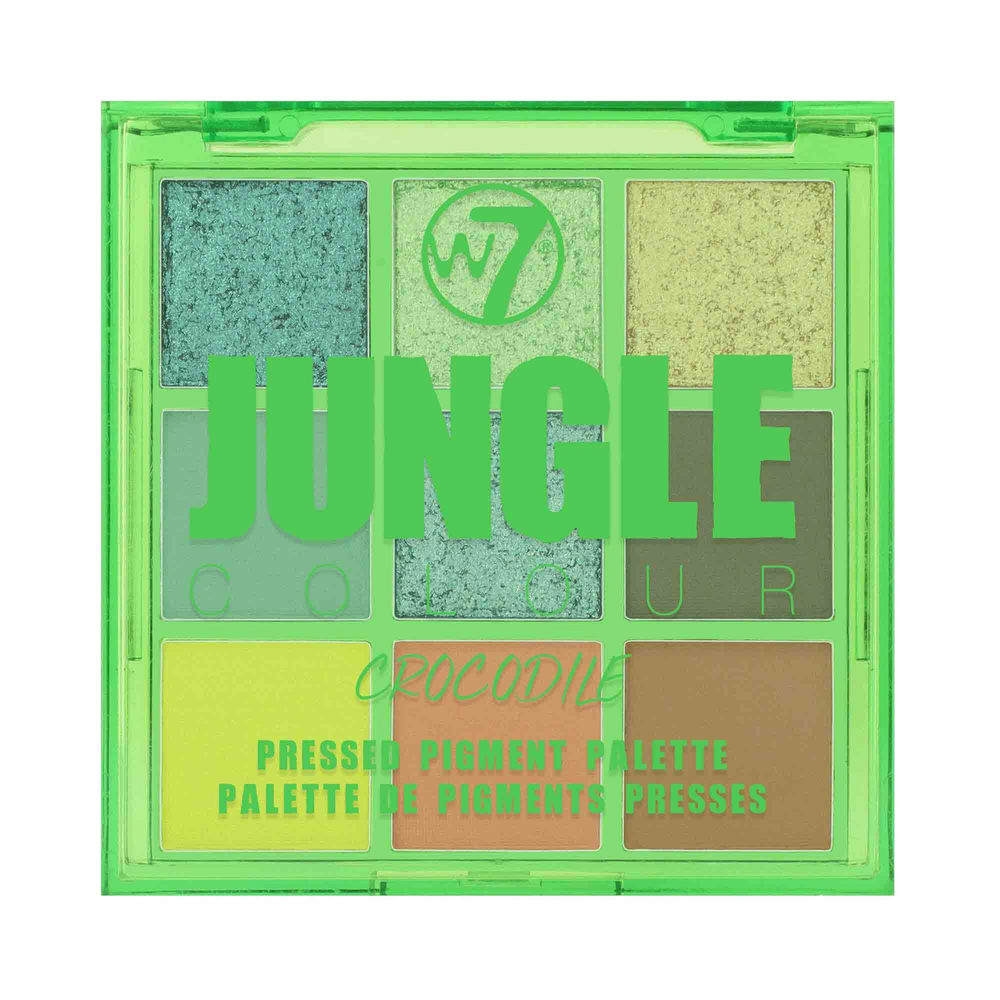 

Тени для век Paleta De Sombras W7 W7, цвет jungle - crocodile