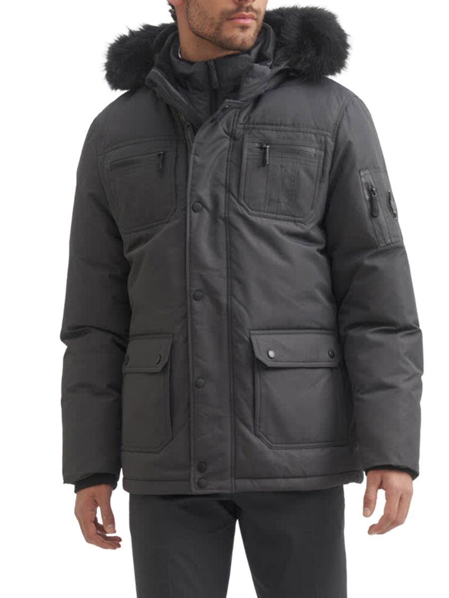 

Куртка-пуховик с капюшоном в стиле милитари TOBOGGAN CANADA, угольный, Хаки, Куртка-пуховик с капюшоном в стиле милитари TOBOGGAN CANADA, угольный